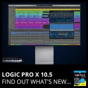 UPDATE: Logic Pro X 10.5! UPDATE: Logic Pro X 10.5! This is a big one! Find out what's new here: https://logicstudiotraining.com/logic-pro-x-10-5-update/